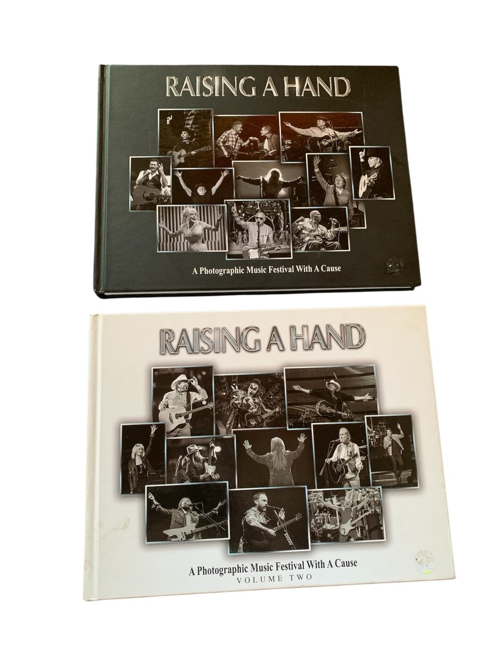 Raising a Hand  A Photographic Music Festival with a Cause And Volume 2 Lot Of 2